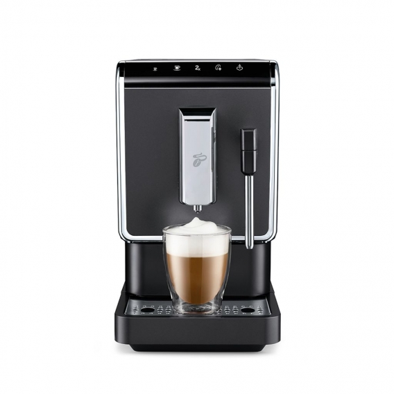 Tchibo Kaffee Vollautomat Esperto Latte mit Milchaufschäumfunktion inkl. 1kg Barista Caffè Crema für Caffè Crema, Espresso und M