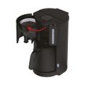 KRUPS Kaffeemaschine Pro Aroma 1 Liter schwarz matt, 800 Watt