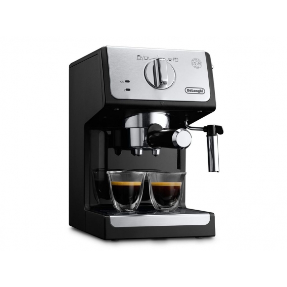 DeLonghi ECP 33.21.BK Siebträger Espressomaschine, Farbe: Schwarz