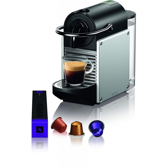 DeLonghi EN 124.S Nespresso Pixie 0132.191832, electric aluminium