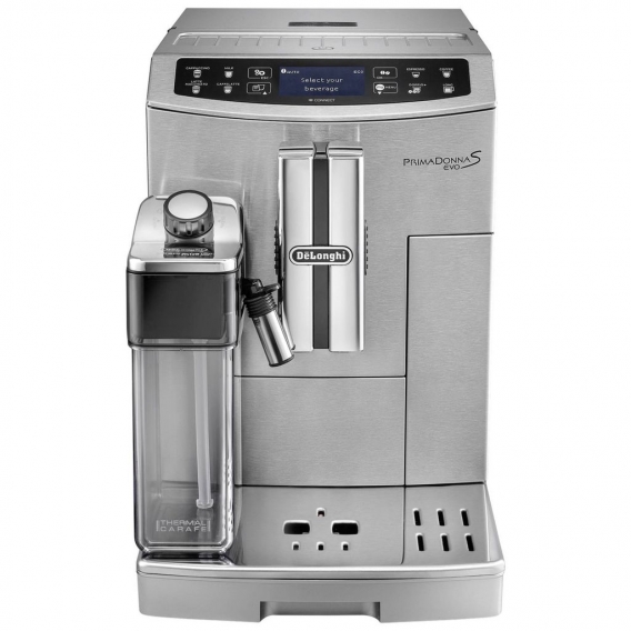 DeLonghi ECAM 510.55.M PrimaDonna S Evo Kaffeevollautomat silber