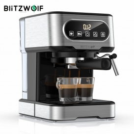 More about BlitzWolf BW-CMM2 Espressomaschine Kaffeemaschine 20 Bar Hochdruckextraktion Milchaufschäumen Präzise Steuerung Duales System Si