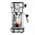 Cecotec Cafelizzia 790 Steel Pro Kaffeemaschine Espresso und Cappuccin