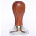 MÖLLTE Kaffee Tamper Set aus Edelstahl mit Holzgriff - Espresso Tamper mit Milchkännchen, Silikonmatte und Dosierlöffel - Barist