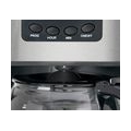 Clatronic KA 3642 Kaffeefiltermaschine für 12-14 Tassen 1,5 L, Programmierbare 24-Stunden LCD-Digital-Zeitschaltuhr, Edelstahlfr