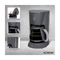 BOMANN Kaffeeautomat KA 183 CB grau Filter Kaffeemaschine 12–14 Tassen 900W