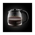 Russell Hobbs 24391-56 Inspire Black Digitale Kaffeemaschine mit Timer, WhirlTech-Brühtechnologie, 1,25 l Glaskanne, 1100 Watt