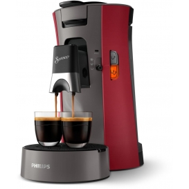 More about Philips Senseo Select CSA230 / 90 - Kaffeepadmaschine - Dunkelrot und Kaschmirgrau