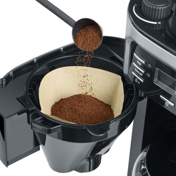 Severin KA 4810 Filterkaffeemaschine mit Mahlwerk Kaffeeautomat 10 Tassen