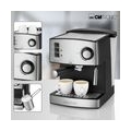 Clatronic ES 3643 Espresso- und Cappuccino-Automat,  15 bar Pumpdruck, Tassenvorwärmfunktion,  mit Aufschäum- und Heißwasserfunk