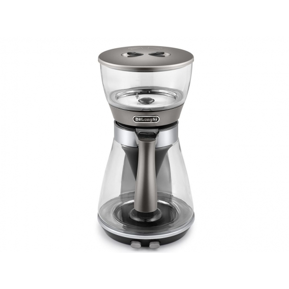 Delonghi ICM 17210 Clessidra Silber-Glas