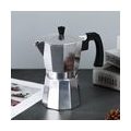 Profi Espressokocher Edelstahl 12 Tassen 600ml Espressokanne Induktion Espressokanne Espresso Kaffe Kocher