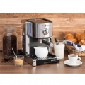 Klarstein Passionata 15 Espressomaschine Espresso-Automat Kaffee-Maschine 1470 Watt 1,25 Liter automatischer Druckablass inkl. M