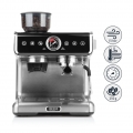 BEEM ESPRESSO-GRIND-PROFESSION Espresso-Siebträgermaschine mit Mahlwerk + 2x ESPRESSO PERFETTO Ganze Bohne + 2x CAFÉ CREMA Ganze