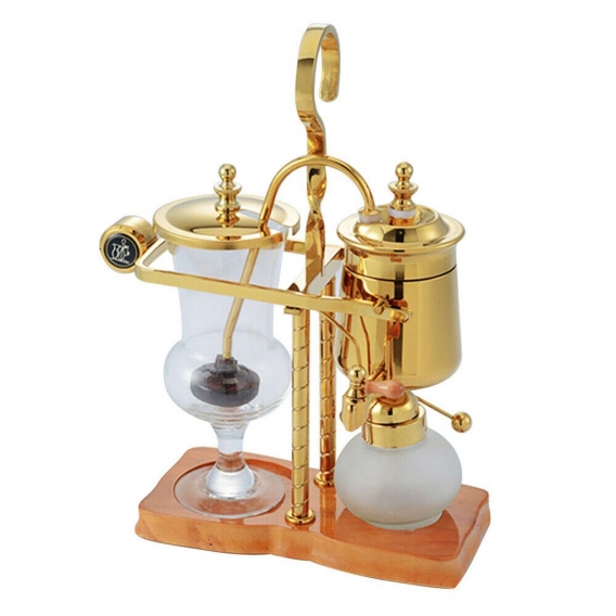 Gold Kaffeemaschine Belgischen belgischen Königsfamilie Balance Siphon Siphon Kaffeemaschine Teekocher