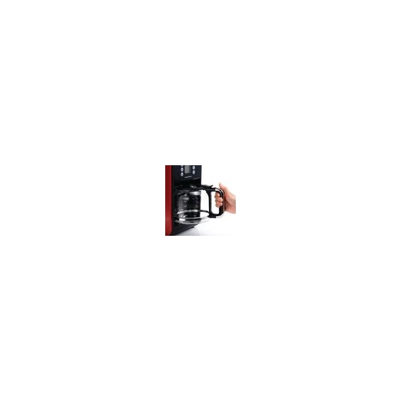 Morphy Richards Accents - Kombi-Kaffeemaschine - 1,8 l - Gemahlener Kaffee - 900 W - Rot