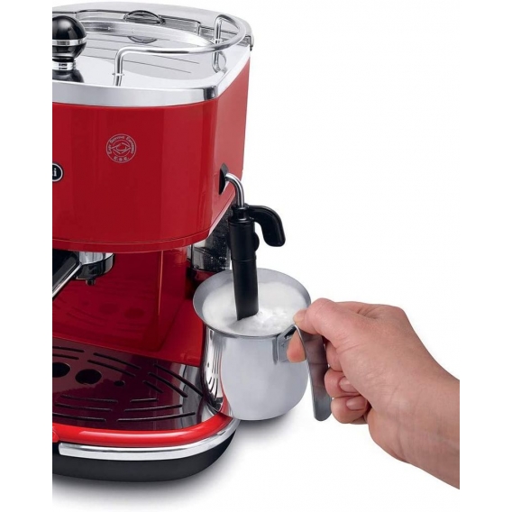 DeLonghi Icona ECO 311.R Siebträger Espressomaschine Rot