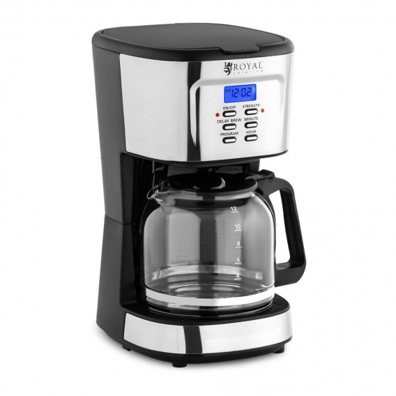 Royal Catering Kaffeemaschine - LCD - Permanentfilter - 1.5 L