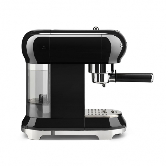 SMEG Espresso Kaffeemaschine Schwarz ECF01BLEU