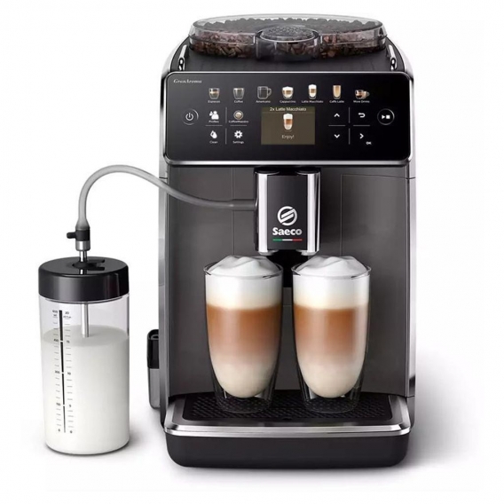 Philips Saeco SM6582/10 Kaffeemaschine Vollautomatisch mit farbigem Display Edelstahl