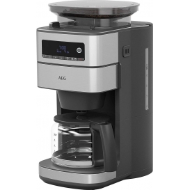 More about AEG CM6-1-5ST Gourmet 6 Kaffemaschine 200g Bohnenbehälter 10 Tassen LCD-Display