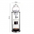 600ml Tragbare Eis Tropfkaffee Kaffeemaschine Pot Coffee Dripper Gießen Sie Den Hersteller Topf