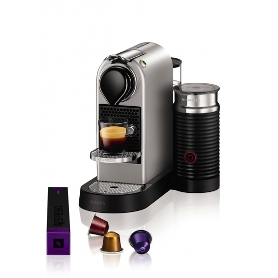 Krups XN760B New CitiZ&milk Nespresso silber