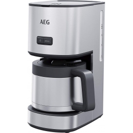 More about AEG CM4-1-6ST Kaffeemaschine / 1,25 l Thermokanne / 10 Tassen / Geschmack/Aroma wählbar / Anti-Tropf Ventil / entnehmbarer Filte