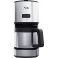 AEG CM4-1-6ST Kaffeemaschine / 1,25 l Thermokanne / 10 Tassen / Geschmack/Aroma wählbar / Anti-Tropf Ventil / entnehmbarer Filte