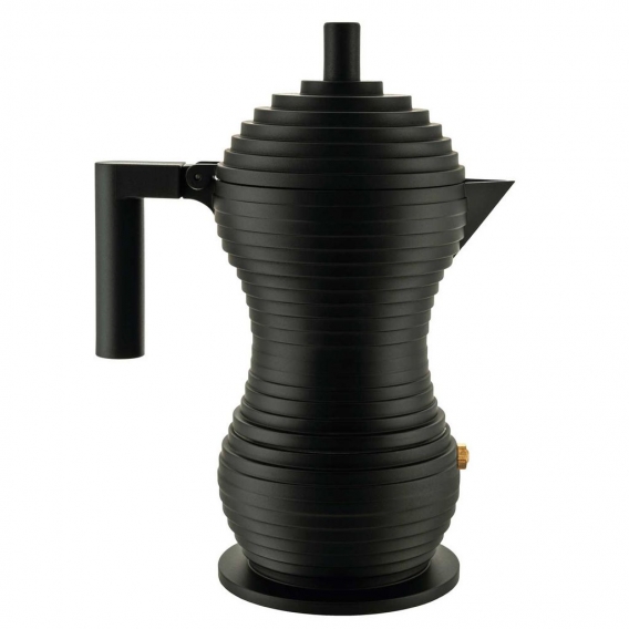 Alessi Pulcina - Espressokocher schwarz  15 cl