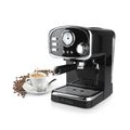 Barista Espresso-Maschine Retro 15 bar 1100W Tassenwärmer Milchaufschäumer