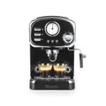 Barista Espresso-Maschine Retro 15 bar 1100W Tassenwärmer Milchaufschäumer