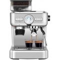 GOPLUS Kaffeevollautomat mit Milchaufschäumer, Kaffeemaschine mit 30-stufig Einstellbarer Feinheit, Automatisches Reinigung, 2-T