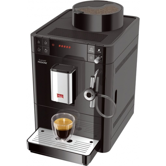 MELITTA F530-102 - Espressomaschine - 1,2 l - Kaffeebohnen - Gemahlener Kaffee - Eingebautes Mahlwerk - 1400 W - Schwarz