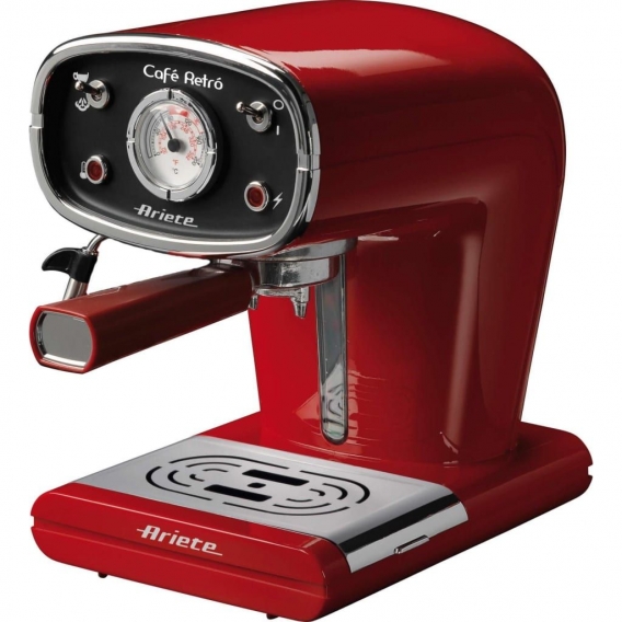 Ariete Espressomaschine Café Retro 850W 1 L Rot