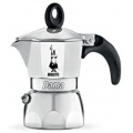 Bialetti Moka Dama Italienische Espresso-Moka-Maschine, 1 Tasse, Aluminium, Silber