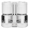 Krups KM 8501 Duothek PLUS Doppel-Filterkaffeemaschine, Kunststoffgehäuse, 2200 Watt, 2 Glaskannen, 20 Tassen, Aromawahl