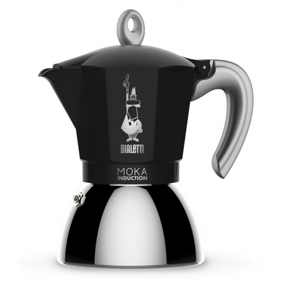 BIALETTI Espressokocher New Moka Induktion, 4 Tassen