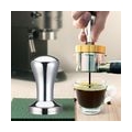 Professioneller Espresso-Tamper aus Aluminiumlegierung, Griff, Kaffeemaschinen-Zubehör, Kaffee-Tamper für Küche, Café, Büro, Bar