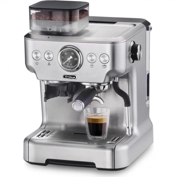 Trisa Barista Plus - Espressomaschine - silber