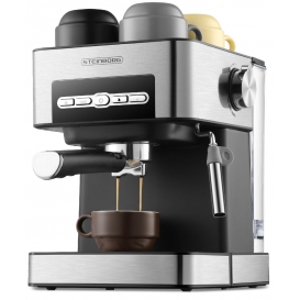 More about Steinborg Espressomaschine | Edelstahl Design | Touch Bedienfeld | Dampfausstoßregler | 1,6 Liter abnehmbarer Wassertank | 850 W