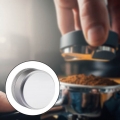 Kaffeeverteiler Flachverteilungswerkzeug Espresso Tamper Höhenverstellbare Kaffeewaage Farbe 51mm Grau