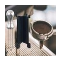 Edelstahl Nadel Kaffee Tamper Tamper für Espresso Barista Espresso Tamper Maschine Basis Kaffeebohnenpresse Farbe Silber