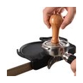 Katzenform Espresso Kaffee Tampering Tamper Corner Mattenhalter Silikonpad Anti-Rutsch Farbe Schwarz