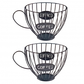 More about 2PCS Kaffeepadhalter Und Organizerbecher Kaffee- Und Espressokapselnhalter Schwarz