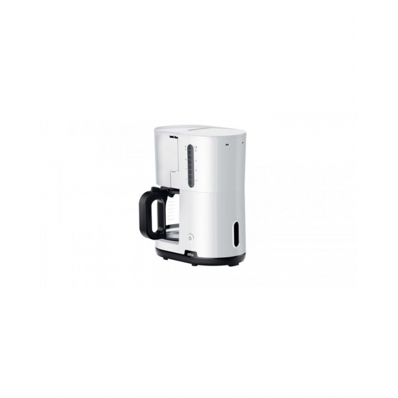 BRAUN HH Kaffeeautomat 10T 1000W Aroma Glaskanne weiß KF1100WH