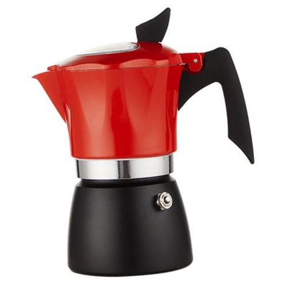 Elektrischer Moka-Topf aus Aluminium, Cappuccino-Hersteller, Kaffeekocher, Kaffeemaschine, Moka-Topf , 300ml Größe 300ml