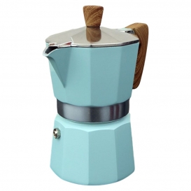 More about Kaffeemaschine Italienischer Moka Espresso Cafe Percolator Pot Herd-Kaffeemaschine - Blau 150ml Farbe Blau 150ml