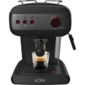 SOLAC Stillo 20 bar - Espressomaschine - 850W - 20 bar - System Extra Cream- Dampfdüse - Tank 1,5L - Schwarz