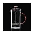 French Press Kaffeemaschine 14oz Edelstahl Hitzebestaendiges Borosilikatglas Kaffeekolben Klassisches French Press Kaffee- und T